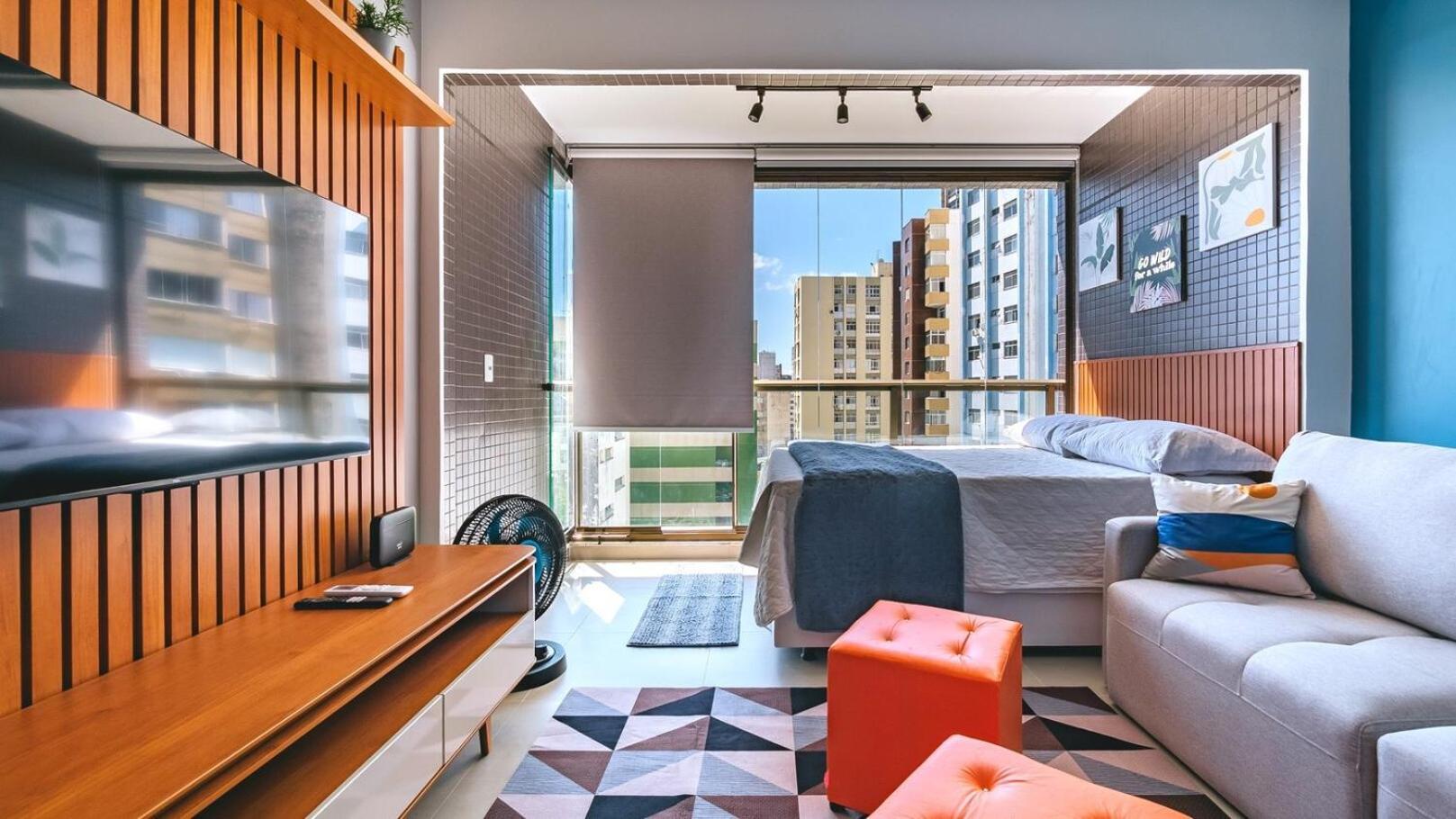 Apartamento Moderno A 750m Da Do Farol Da Barra